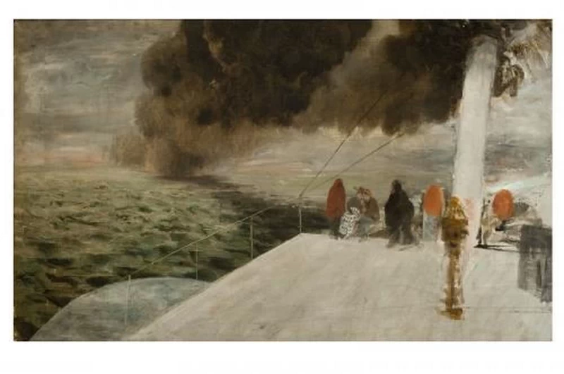 Giuseppe De Nittis - In alto mare, Museo Civico Castello